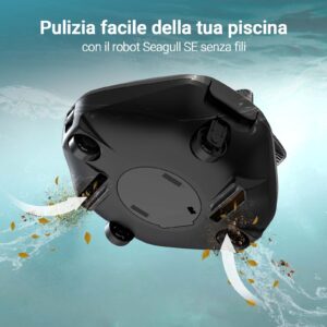 robot piscina fuori terra seagull se pulizia facile della tua piscina con il robot senza fili