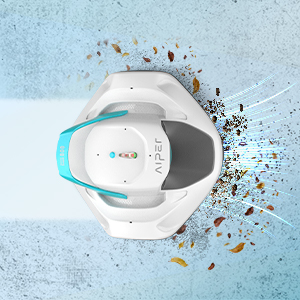 robot piscina seagull 800 che raccoglie foglie dal fondo della piscina