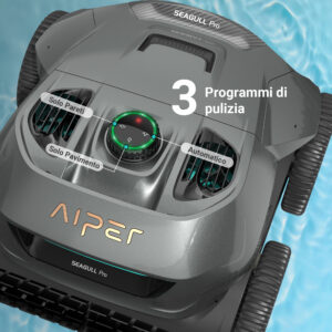 robot piscina seagull pro 3 programmi di pulizia - automatico, solo fondo, solo pareti